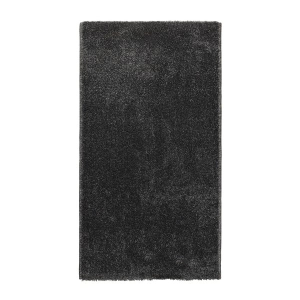 Tmavě šedý koberec Universal Velur, 160 x 230 cm