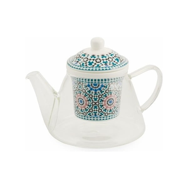 Konvička s porcelánovým sítkem na sypaný čaj Villa d'Este Bisanzio