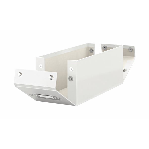 Bílý kartonový úložný box s víkem 14x35x14 cm Click&Store – Leitz-image-1