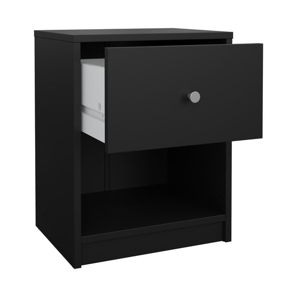 Černý noční stolek May – Tvilum-image-2