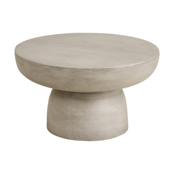 Keramický kulatý zahradní konferenční stolek ø 60 cm Bonnet – House Nordic-image-2