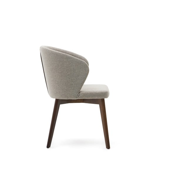 Béžové čalouněné jídelní křeslo Darice – Kave Home-image-2