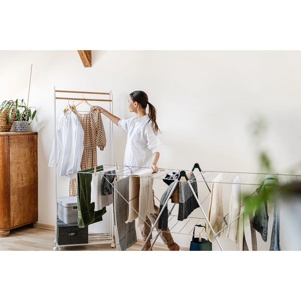 Ocelový sušák Metaltex Vento, délka 177 cm-image-2