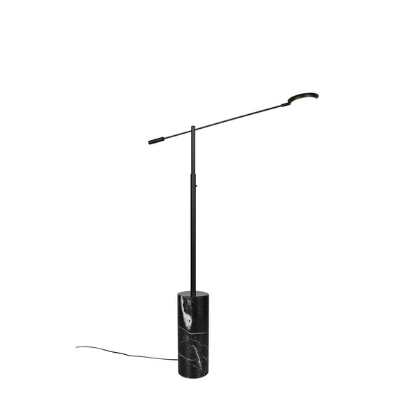 Černá LED stojací lampa (výška 145 cm) Fiore – Trio Select-image-4