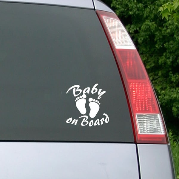 Samolepka Ambiance na auto Baby on board