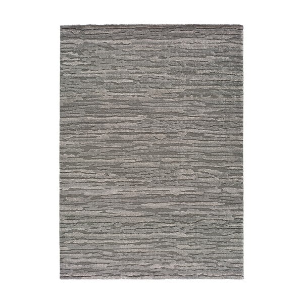Šedý koberec Universal Yen Lines, 80 x 150 cm