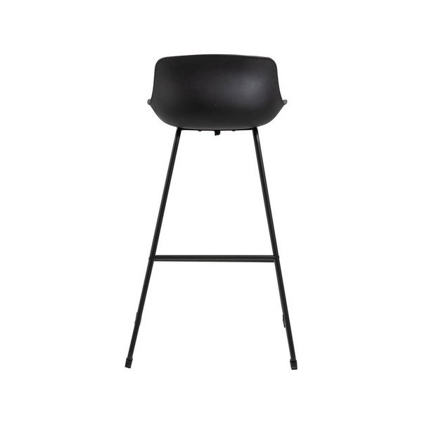 Černá barová židle (výška sedáku 76 cm) Tina – Actona-image-3