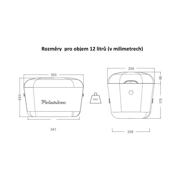 Růžový chladicí box 12 l Pop – Polarbox-image-4