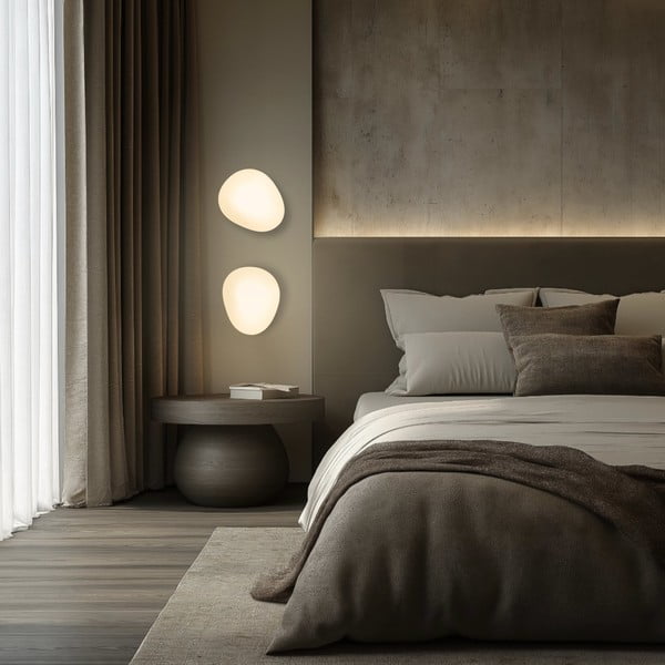 Bílé nástěnné svítidlo Stones – Candellux Lighting-image-3