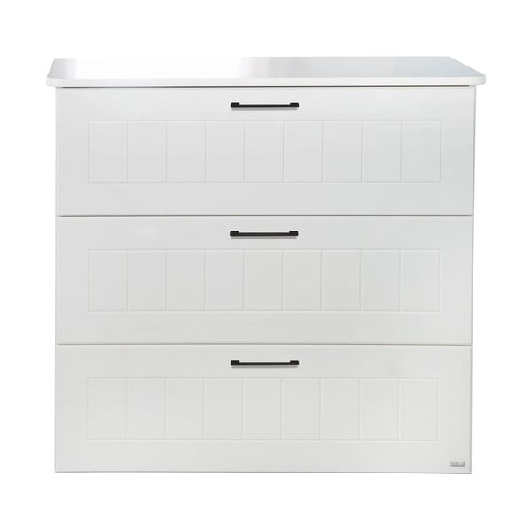 Bílá nízká dětská komoda 98x91 cm Sylt – Roba-image-2