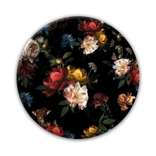 Nástěnná dekorace Styler Glas Ringart Baroque, ø 70 cm