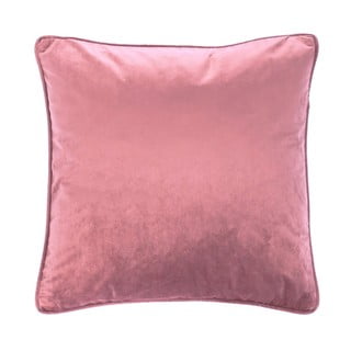 Růžový polštář Tiseco Home Studio Velvety, 45 x 45 cm
