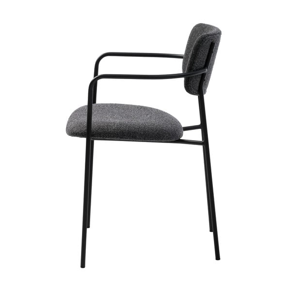 Tmavě šedá jídelní židle Zama – Unique Furniture-image-3
