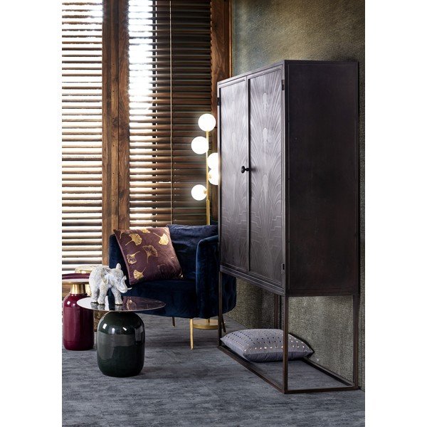 Stojací lampa ve zlaté barvě se skleněným stínidlem (výška 156,5 cm) Balls – Bizzotto-image-2