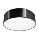 Černé stropní světlo Sollux Atis Ceiling