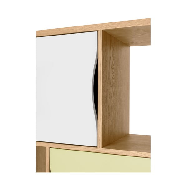 Zelená knihovna 65x191 cm Avon - Woodman-image-1