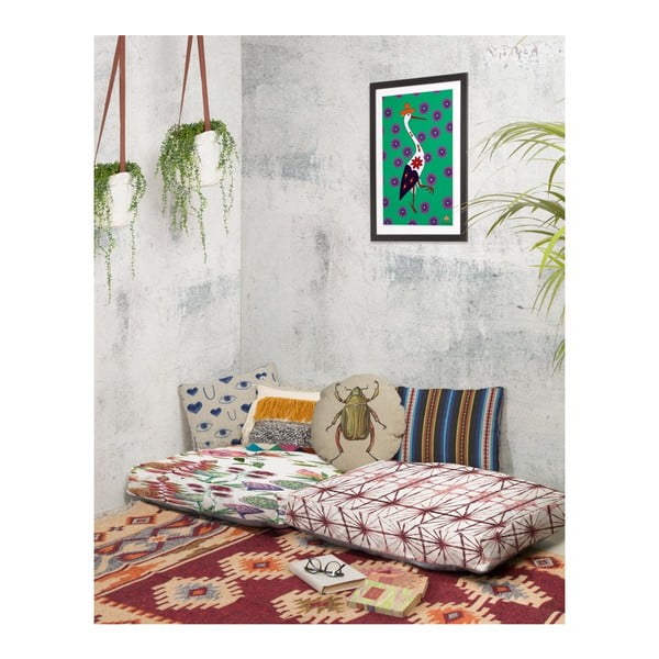 Sedací polštář Madre Selva Flores Salvajes, 60 x 75 cm-image-3