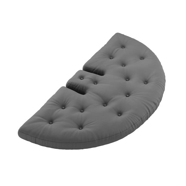 Tmavě šedé rozkládací křeslo vhodné do exteriéru Karup Design Design OUT™ Nido Dark Grey-image-4