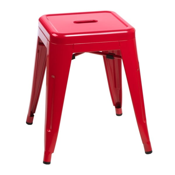 Červená stolička D2 Paris