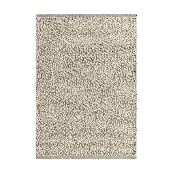 Šedý ručně tkaný koberec s příměsí vlny 160x230 cm Claude – MADE