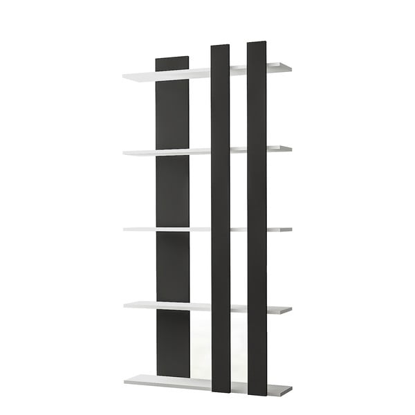 Černobílá knihovna 75x150 cm Tiny – Gauge Concept