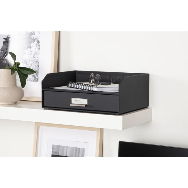 Kartonový organizér na dokumenty se zásuvkou Walter – Bigso Box of Sweden-image-1