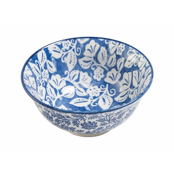 Bílo-modré porcelánové mísy v sadě 3 ks Confusion – Villa d'Este-image-1