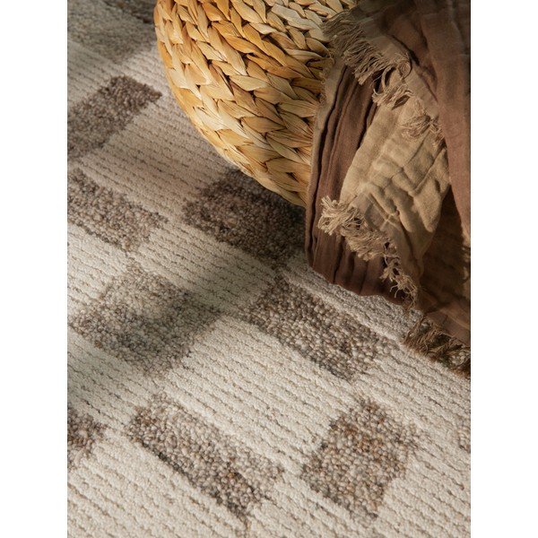 Krémový ručně tkaný vlněný koberec 200x300 cm Boho 1.0 Structa – Vikosa-image-2