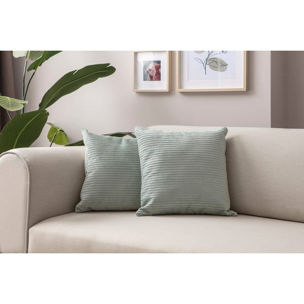 Manšestrové povlaky na polštáře v sadě 2 ks 43x43 cm – Mioli Decor-image-3