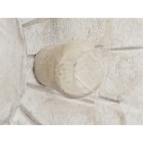 Krémová šatní skříň z mangového dřeva 180x40 cm Kalhana – Støraa-image-2