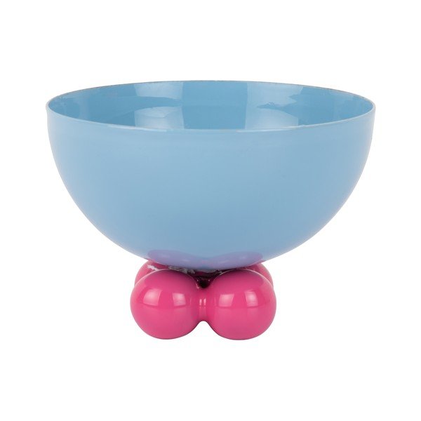 Světle modrá železná miska Double Funky – PT LIVING