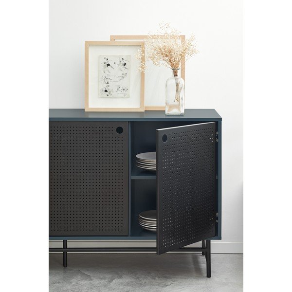 Černo-modrá komoda Teulat Punto, šířka 150 cm-image-4