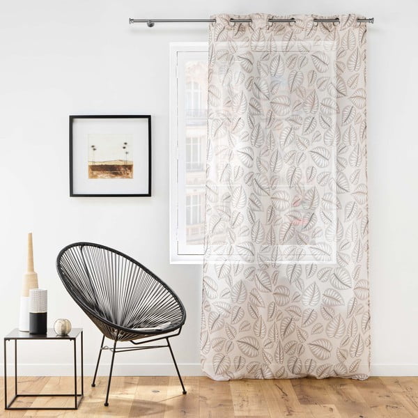Béžová voálová záclona 140x240 cm Alma – douceur d'intérieur-image-2