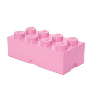 Světle růžový úložný box LEGO®