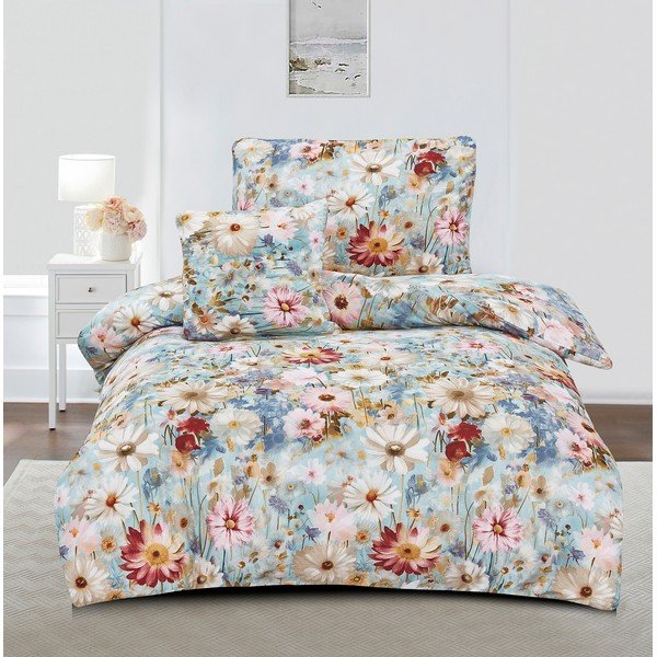 3dílné povlečení na jednolůžko z mikrosaténu 140x200 cm Rachel – My House-image-1