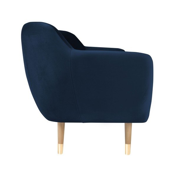 Tmavě modré křeslo Mazzini Sofas Amelie-image-4