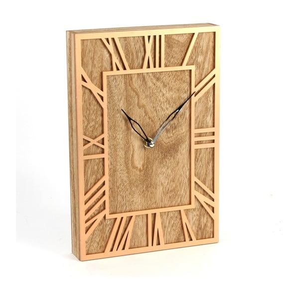 Dřevěné nástěnné hodiny Juliana Home, 30 x 20 cm