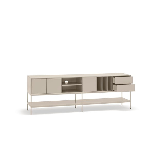 Krémový TV stolek 220x74x45 cm Platt – Teulat-image-3