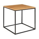 Odkládací stolek s deskou v dubovém dekoru House Nordic Vita, 45 x 45 cm