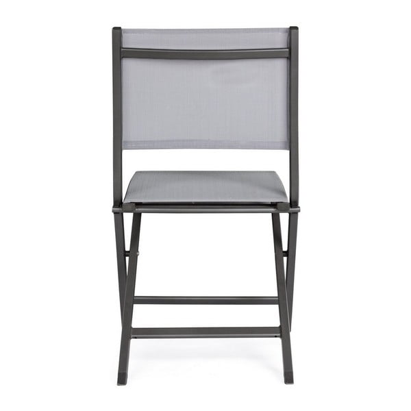 Šedá kovová zahradní židle Elin   – Bizzotto-image-4