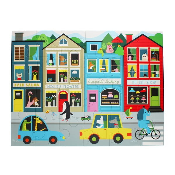 Puzzle (počet dílků 24) On Our Street – Rex London-image-2