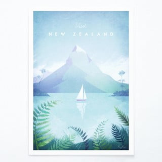 Plakát Travelposter New Zealand, 30 x 40 cm