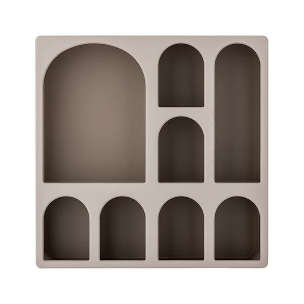 Šedobéžová patrová police 48 cm Graphia – Bloomingville