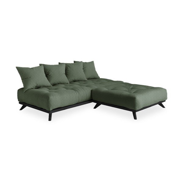 Pohovka Karup Design Senza Black/Olive Green-image-3