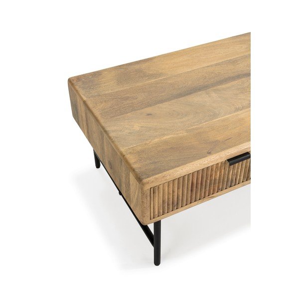 Konferenční stolek z mangového dřeva v přírodní barvě 60x120 cm Mundra – MOME-image-3