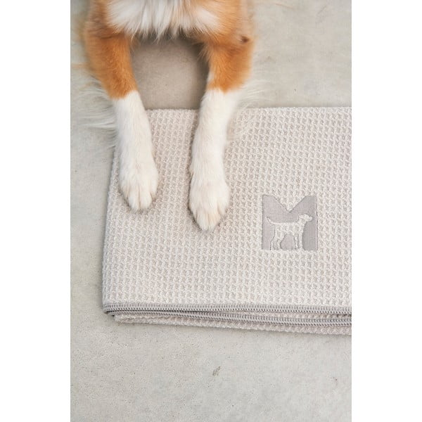 Ručník pro domácího mazlíčka Panno Greige S/M – MiaCara-image-3