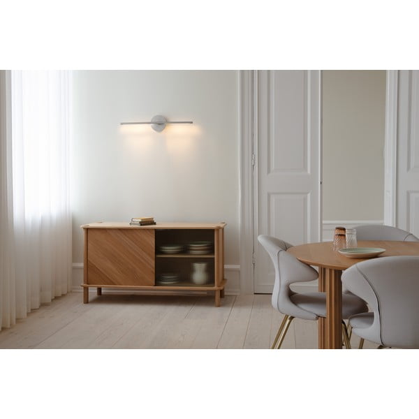 Kovové LED stmívatelné nástěnné svítidlo ve stříbrné barvě Omni Wall – UMAGE-image-2