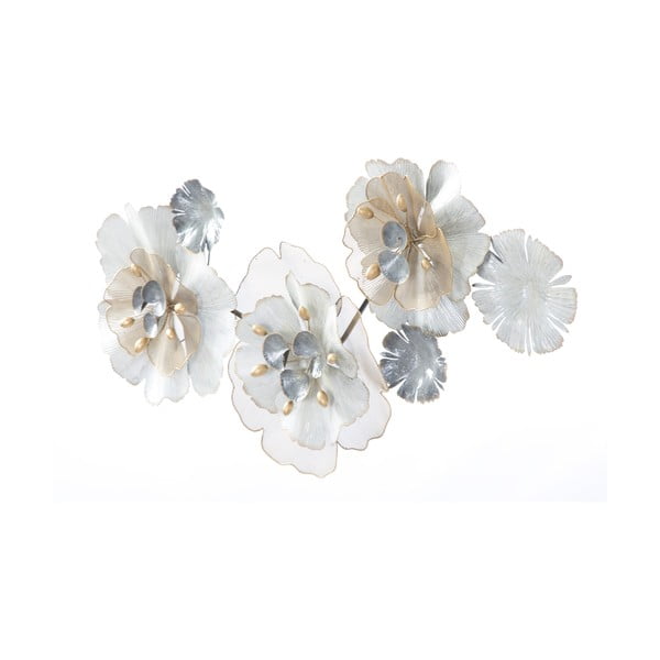 Nástěnná kovová dekorace Mauro Ferretti Flowery, 119 x 60 cm-image-2
