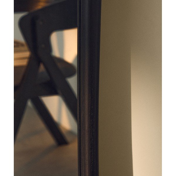 Nástěnné zrcadlo s dřevěným rámem 61x158 cm Alura – Kave Home-image-2