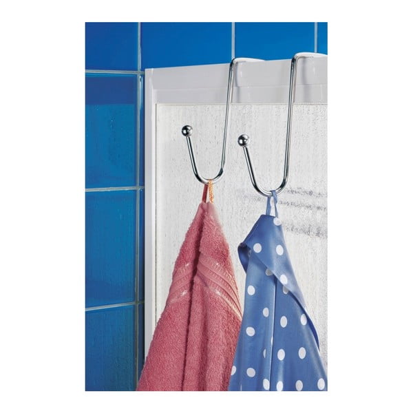 Závěsná koupelnová třípatrová polička Wenko Bello-image-2